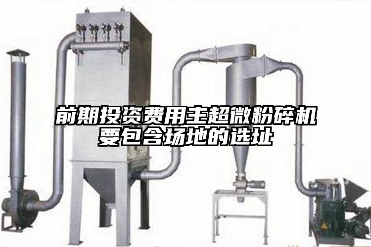 前期投资费用主91香蕉视频污在线观看要包含场地的选址